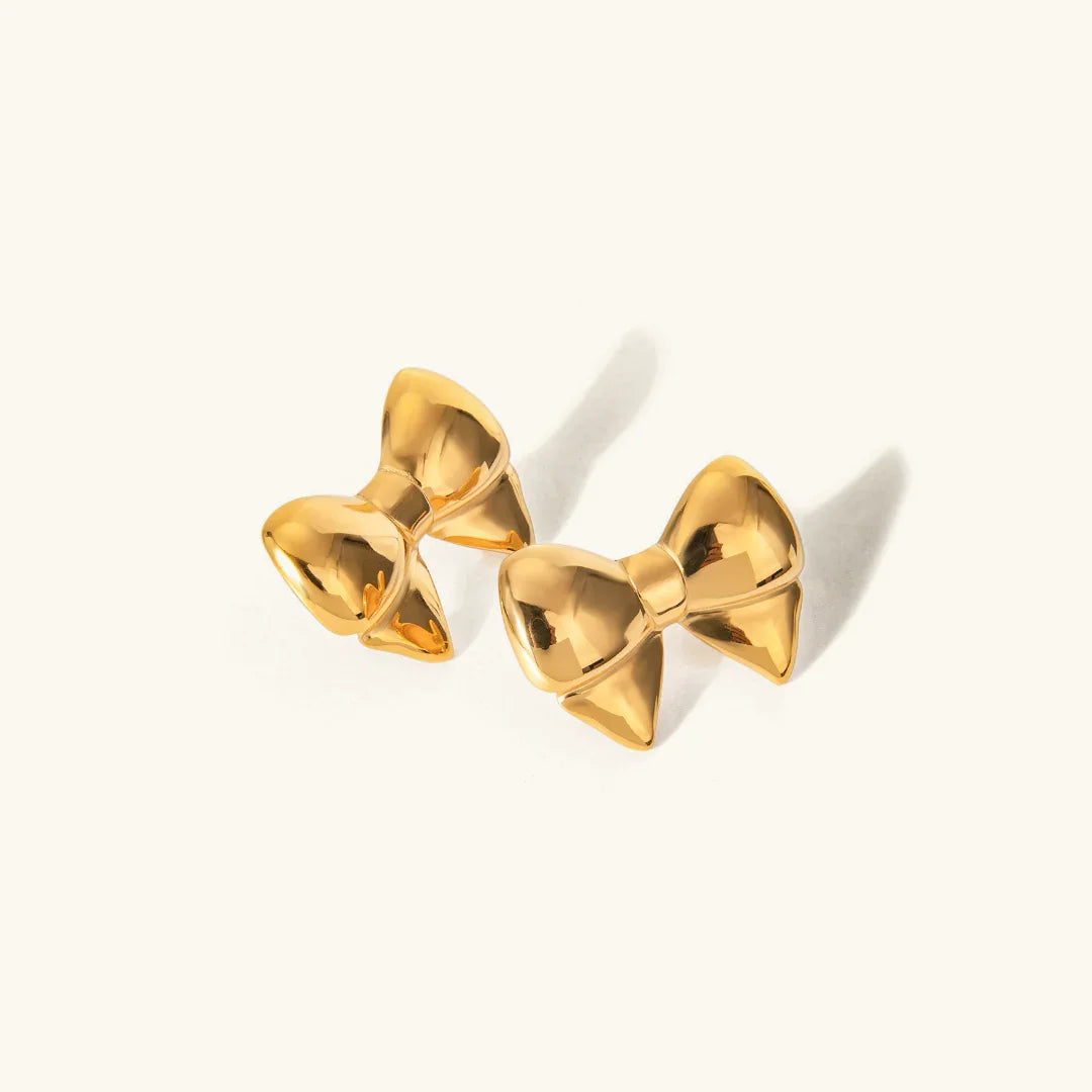 [Raffine]Regina Bow Earrings