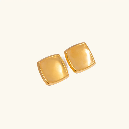 [Raffine]Poppy Gold Earrings