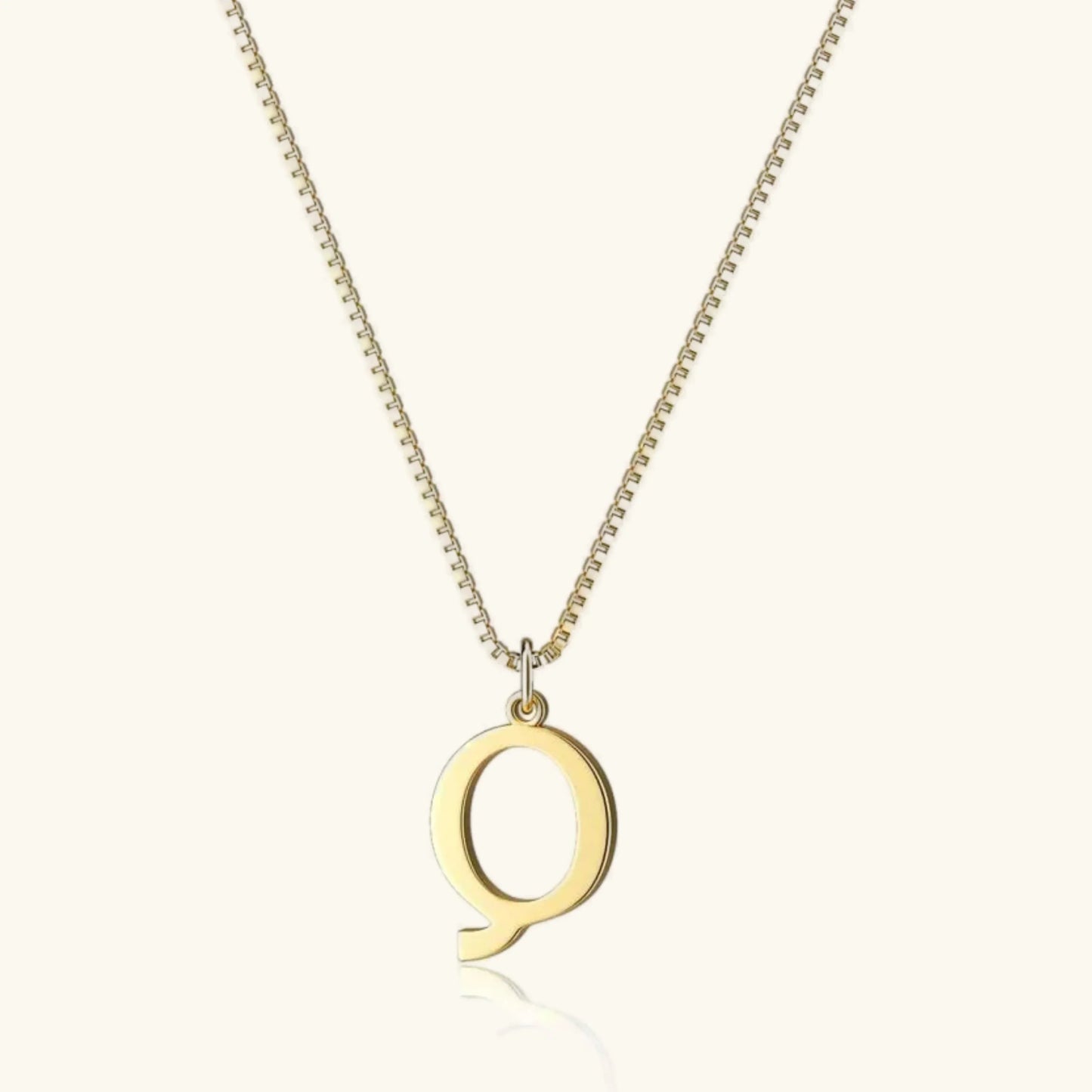 [Raffine]Therese Letter Initial Gold Necklace
