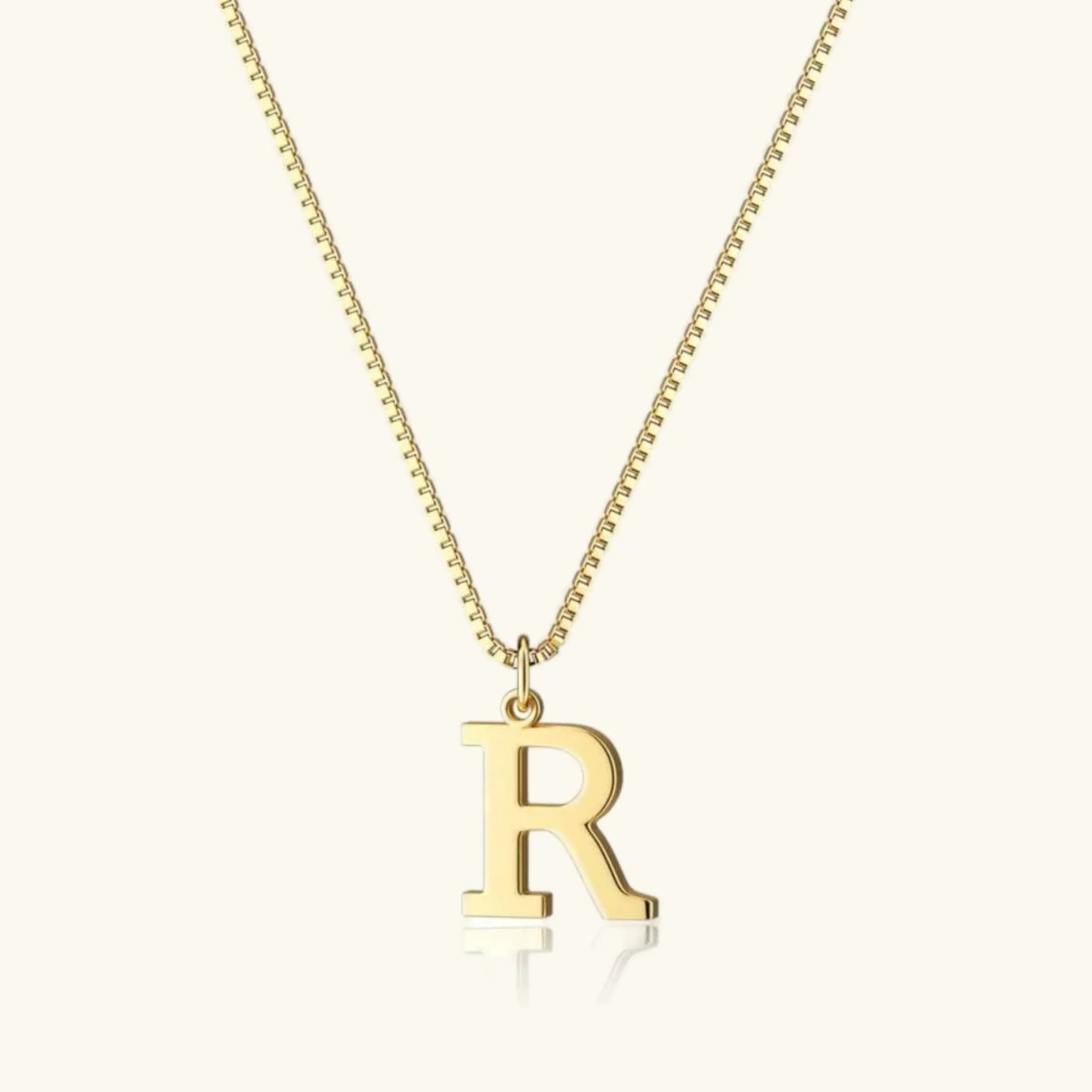 [Raffine]Therese Letter Initial Gold Necklace
