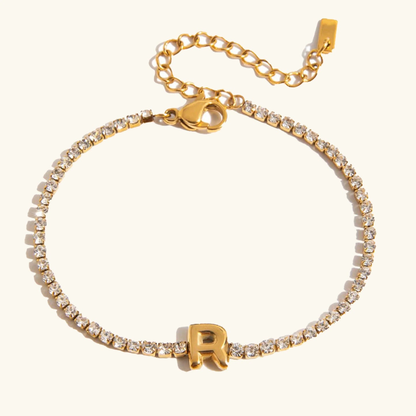 [Raffine]Avaria Bubble Letter Tennis Bracelet