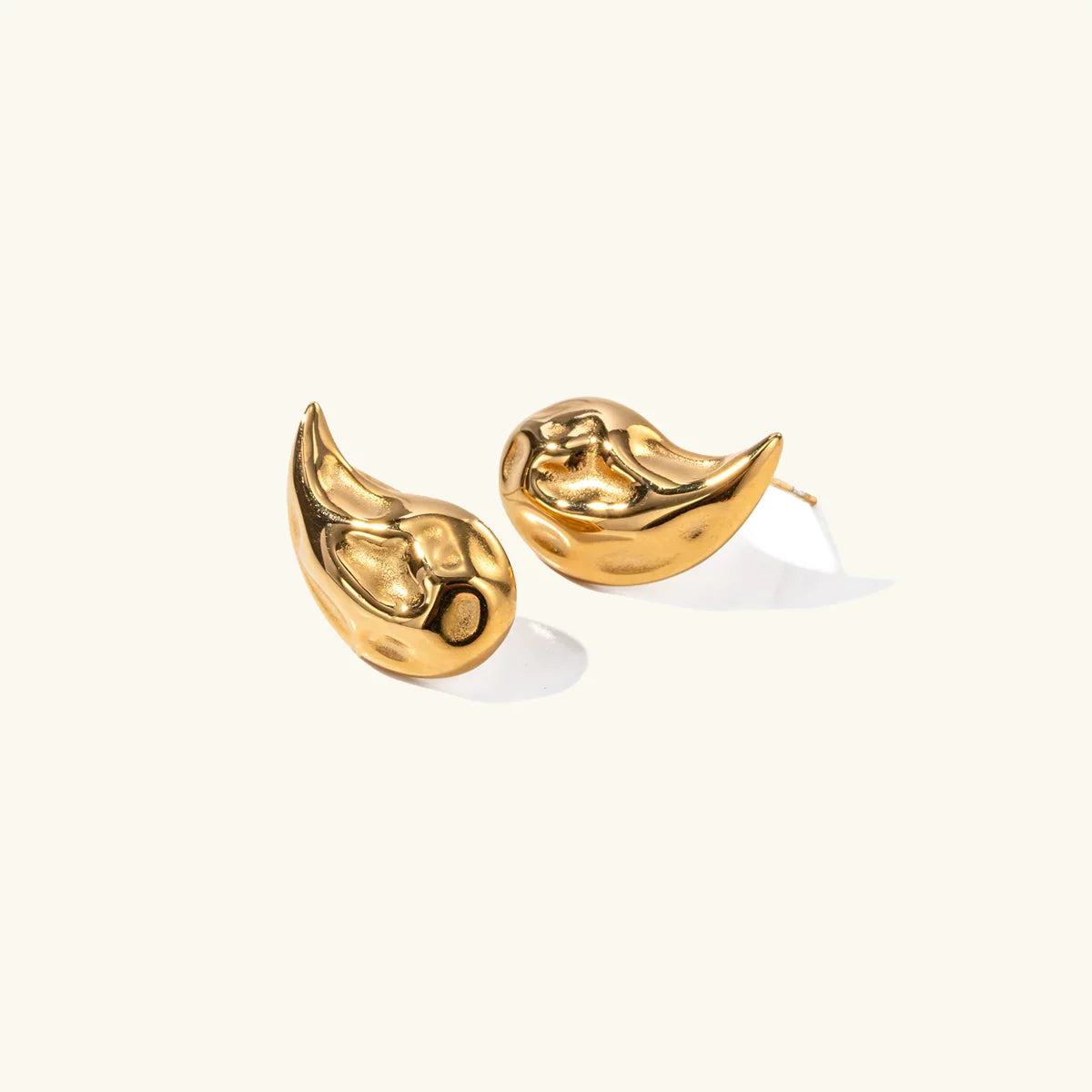 [Raffine]Raven Vintage Teardrop Earrings