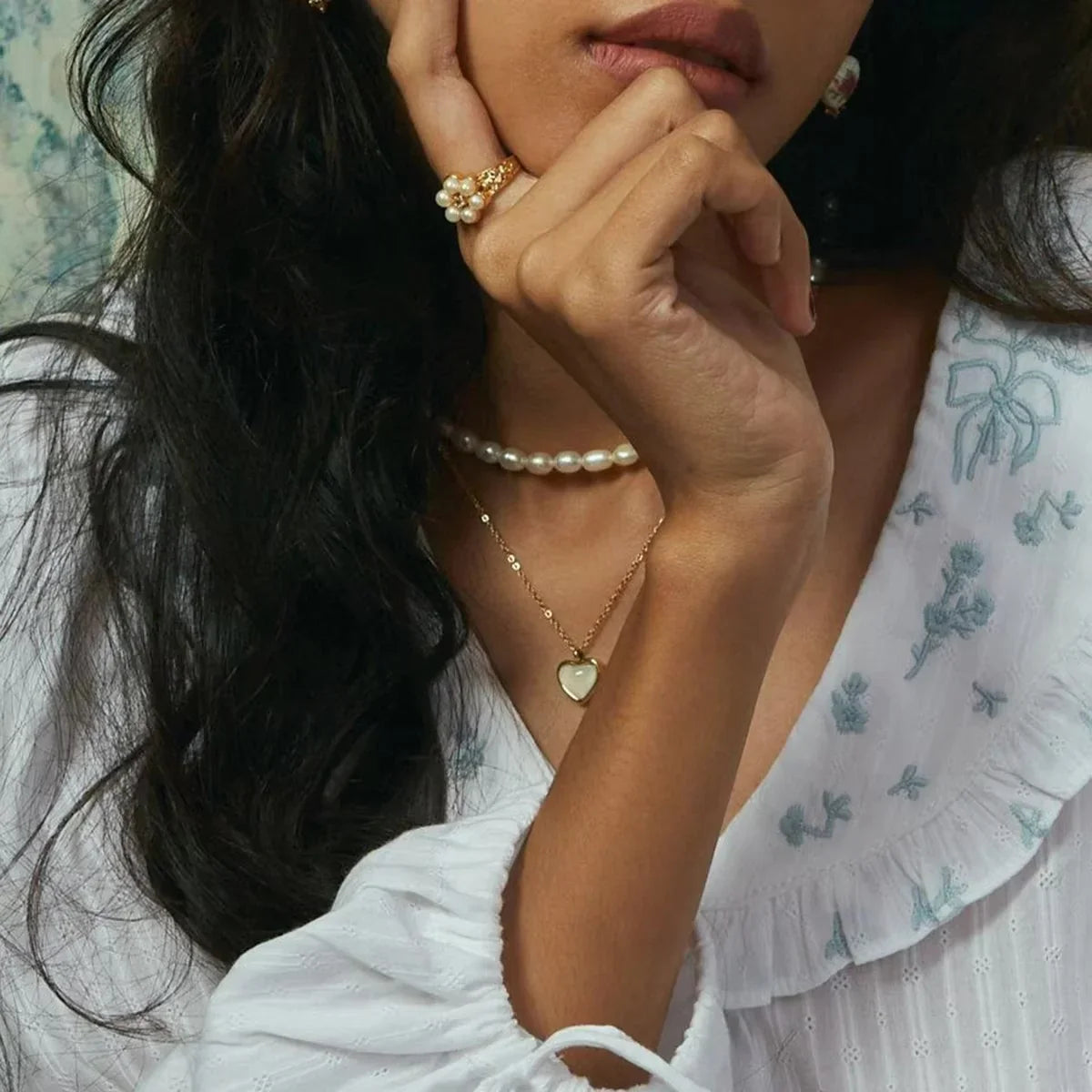 [Raffine]Thalia Freshwater Pearl Ring