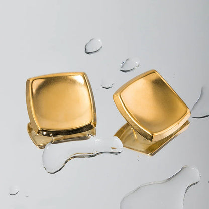 [Raffine]Poppy Gold Earrings