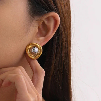 [Raffine]Ariadne Gold Earrings