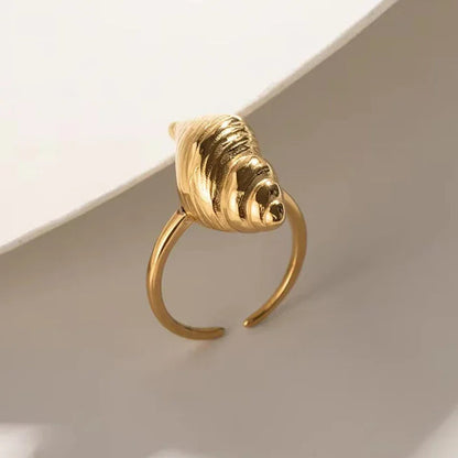 [Raffine]Ohana Sea Conch Gold Ring