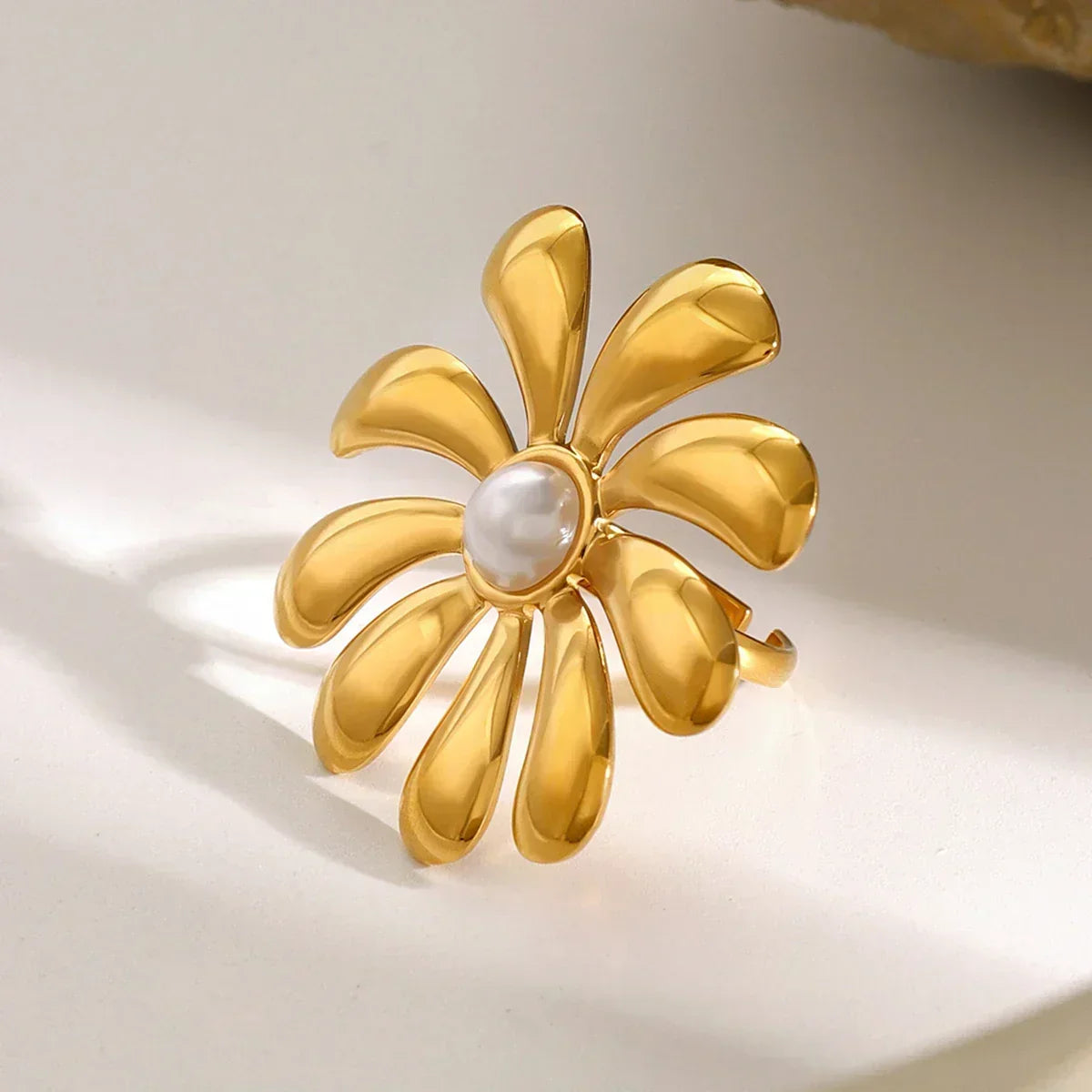 [Raffine]Bellemare Floral Gold Ring