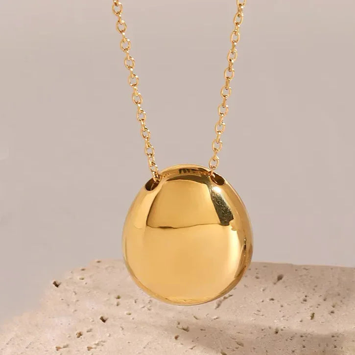 [Raffine]Claribel Gold Dome Necklace