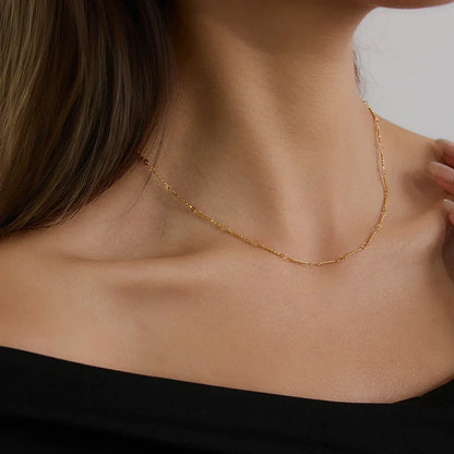 [Raffine]Amy Linked Chain Gold Necklace
