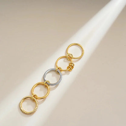 [Raffine]Blaise Stacked Diamond Ring