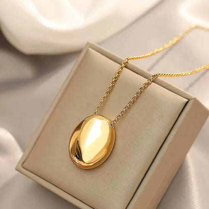 [Raffine]Claribel Gold Dome Necklace