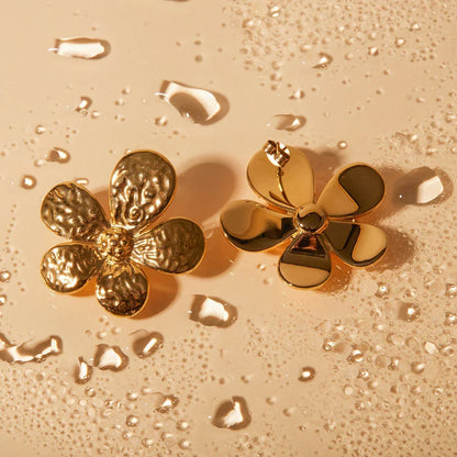 [Raffine]Daisy Gold Earrings