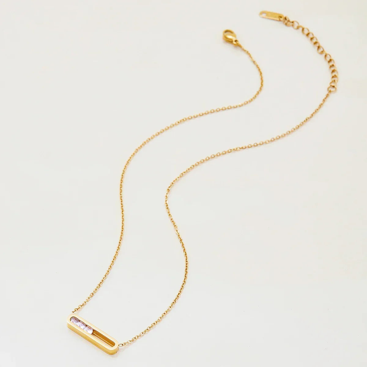 [Raffine]Abby Sculpted Gold Pendant