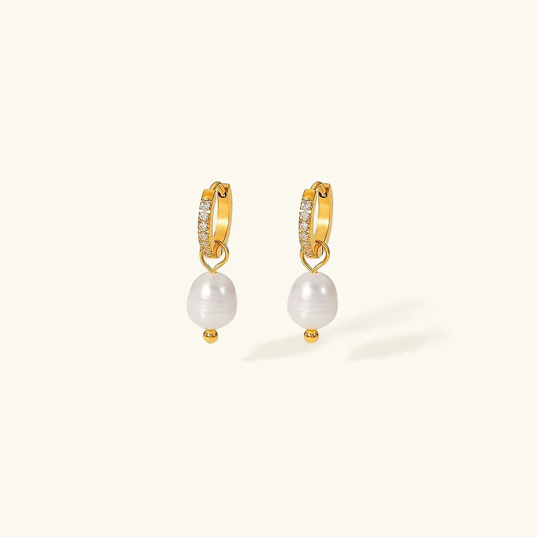 [Raffine]Sara Pearl Earrings