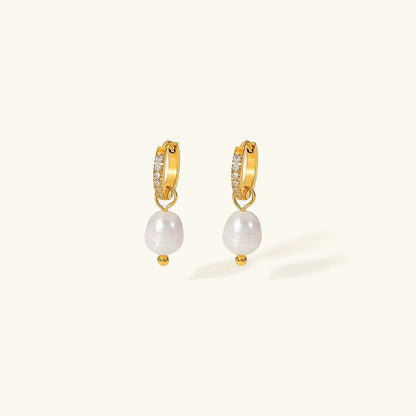 [Raffine]Sara Pearl Earrings