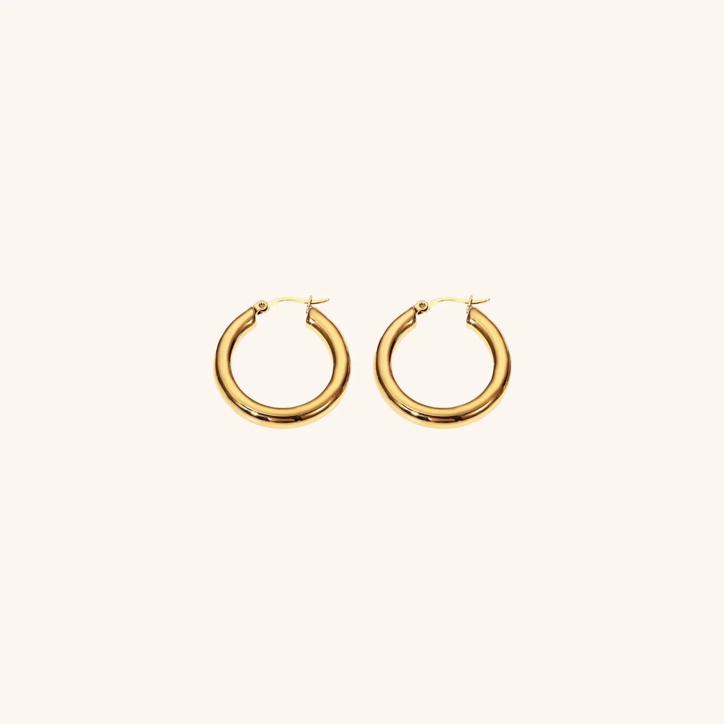 [Raffine]Wide Hoop Earrings