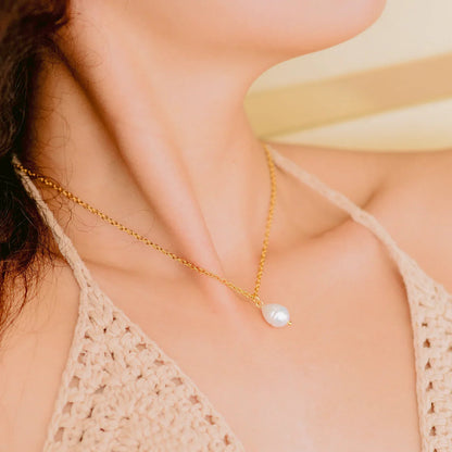 [Raffine]Serenade Pearl Necklace