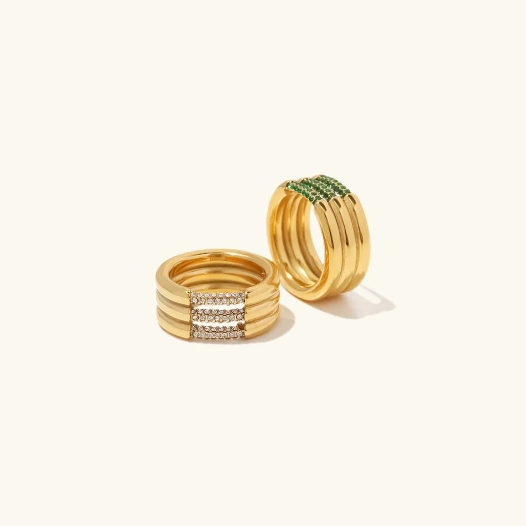 [Raffine]Serenity Diamond Gold Ring