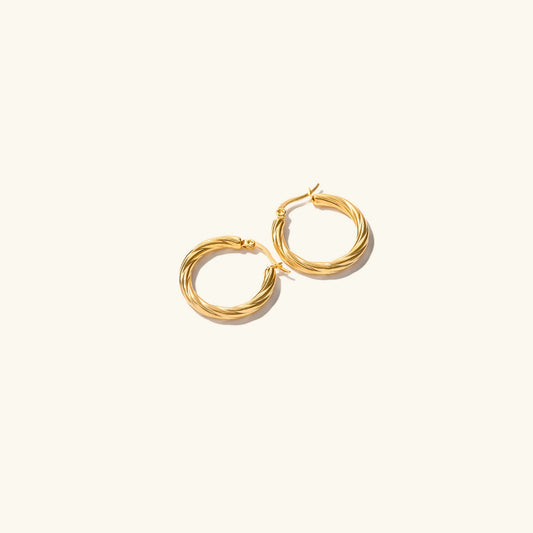 [Raffine]Zephy Hoop Earrings