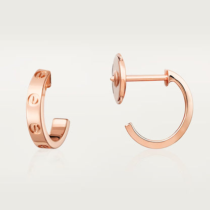 [Raffine]LOVE EARRINGS 2.65 MM NO DIAMOND SMALL