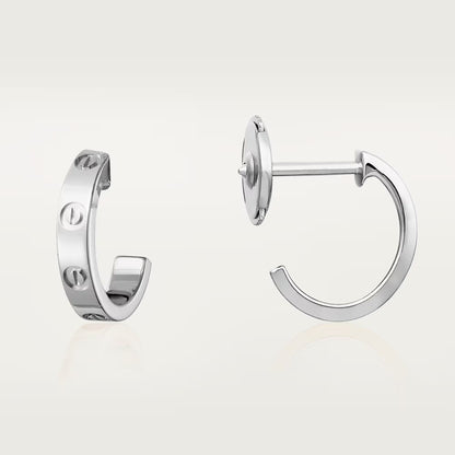 [Raffine]LOVE EARRINGS 2.65 MM NO DIAMOND SMALL