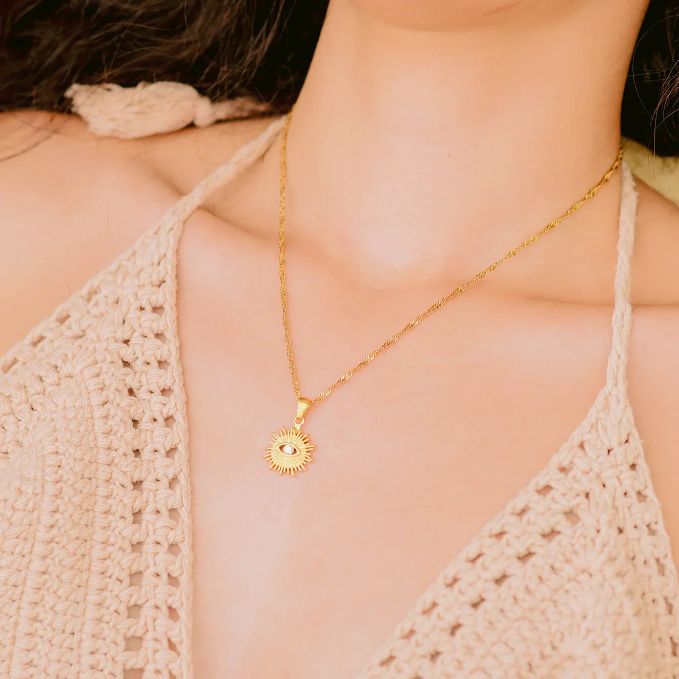 [Raffine]Solana Gold Necklace