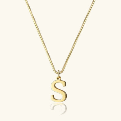 [Raffine]Therese Letter Initial Gold Necklace