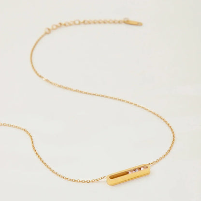 [Raffine]Abby Sculpted Gold Pendant