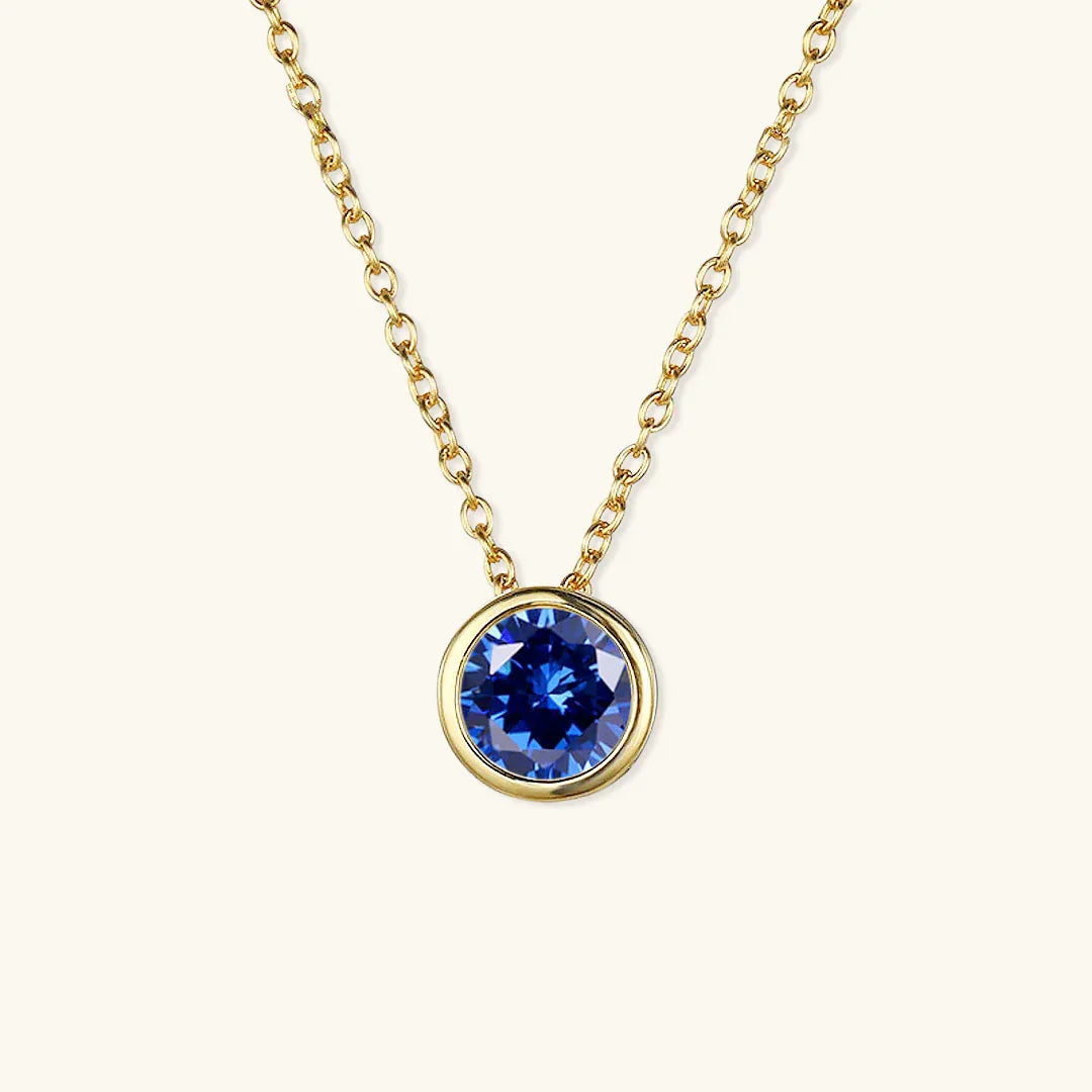 [Raffine]Amelia Birthstone Necklace