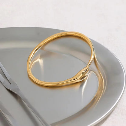[Raffine]Vinny Gold Bangle