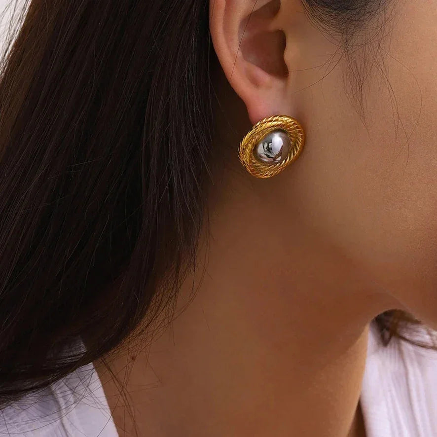 [Raffine]Ariadne Gold Earrings