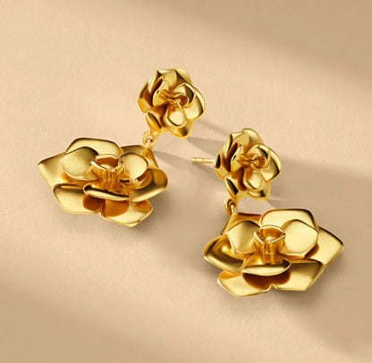 [Raffine]Thelma Gold Earrings