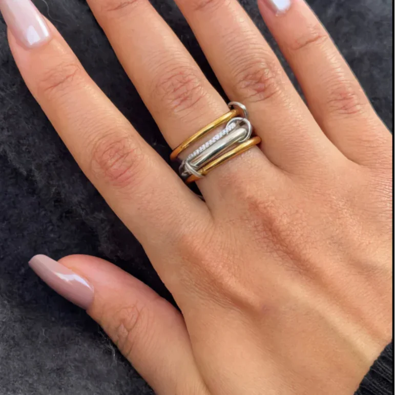 [Raffine]Aeliana Diamond Ring Stack