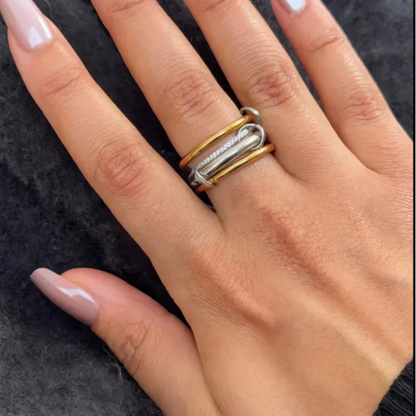 [Raffine]Aeliana Diamond Ring Stack