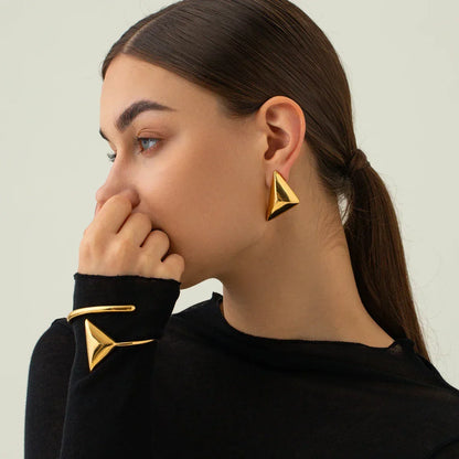 [Raffine]Bonnie Gold Earrings