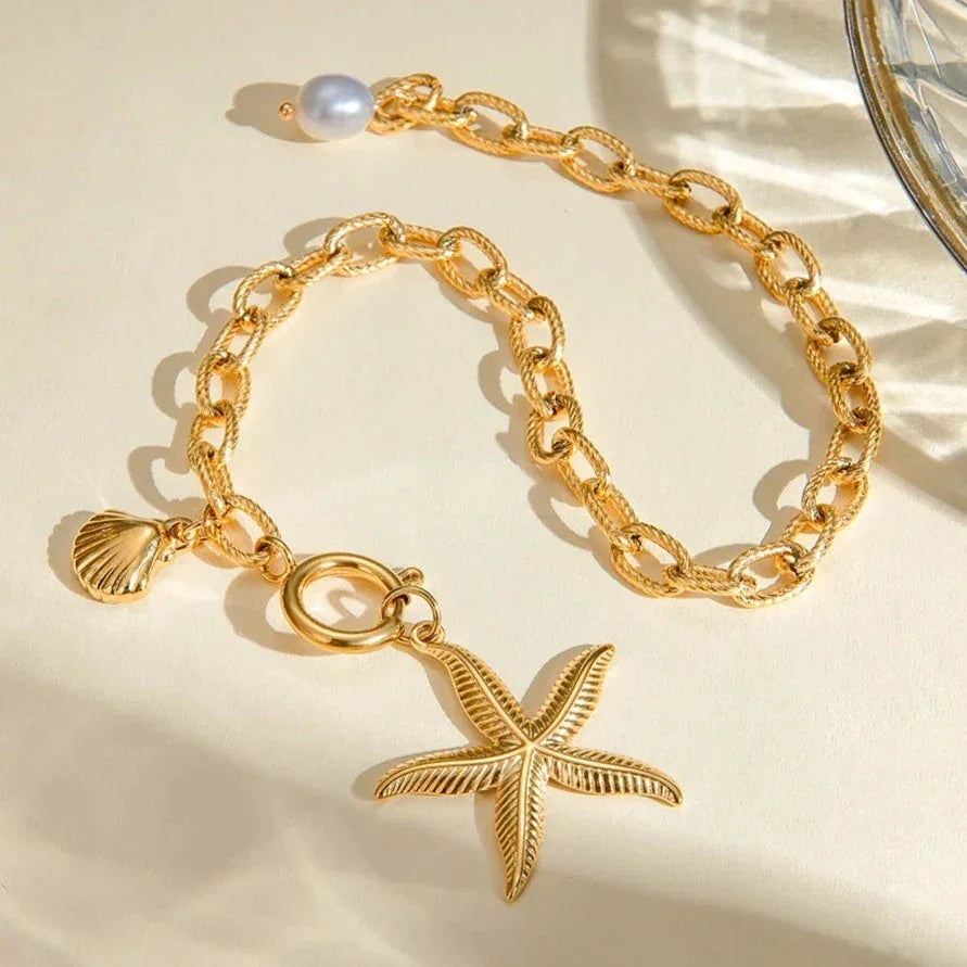 [Raffine]Atlantis Freshwater Pearl Bracelet