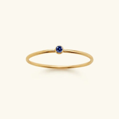 [Raffine]Amelia Birthstone Stacker Ring