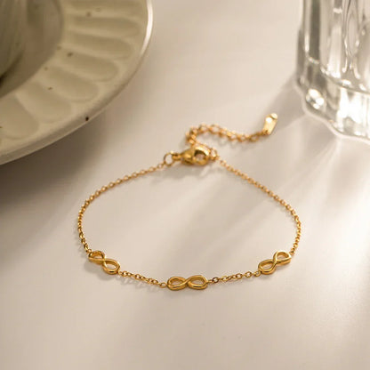 [Raffine]Everlasting Gold Bracelet