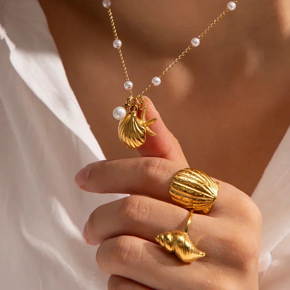 [Raffine]Rebecca Freshwater Pearl Necklace
