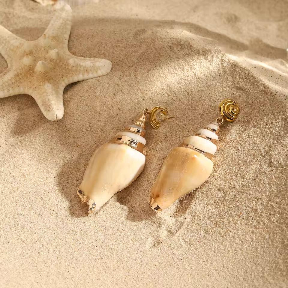 [Raffine]Sabrina Seashell Earrings