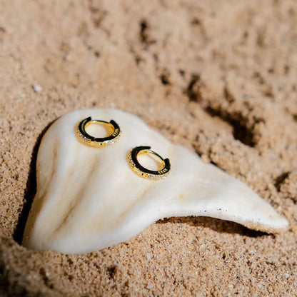 [Raffine]Terra Huggie Earrings