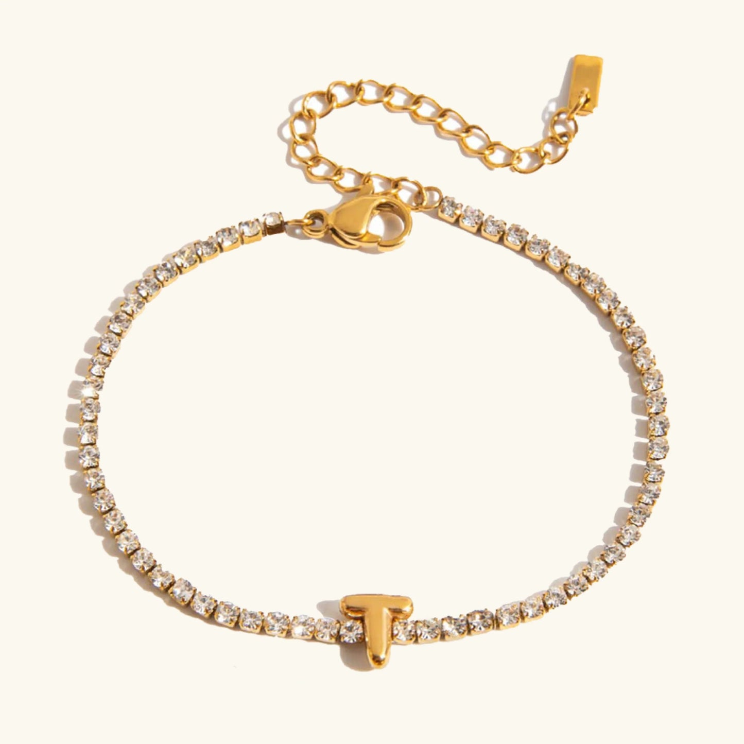 [Raffine]Avaria Bubble Letter Tennis Bracelet