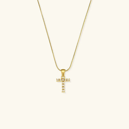 [Raffine]Augustine Initial Letter Pearl Necklace