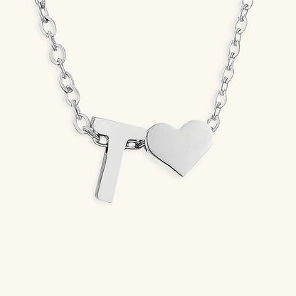 [Raffine]Ria Initial Letter Gold Necklace