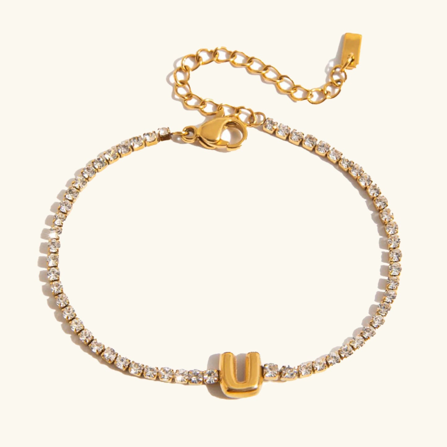 [Raffine]Avaria Bubble Letter Tennis Bracelet