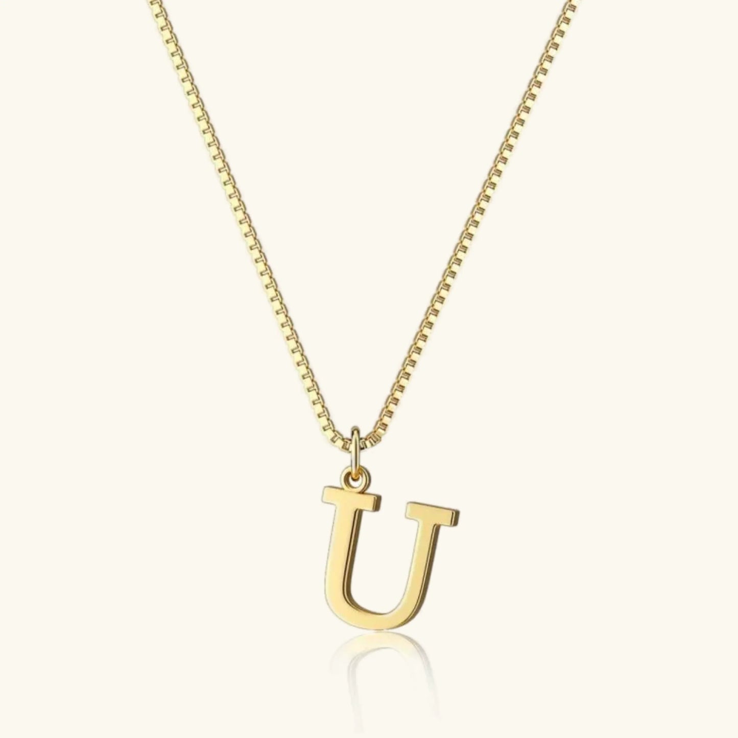 [Raffine]Therese Letter Initial Gold Necklace