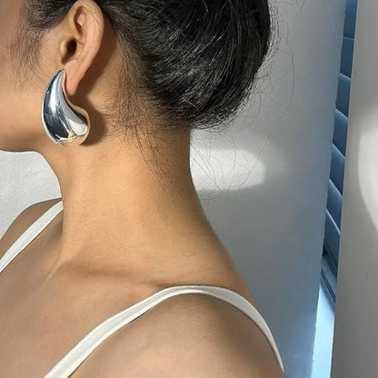 [Raffine]Sandra Teardrop Gold Earrings