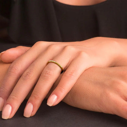 [Raffine]Sage Gold Ring