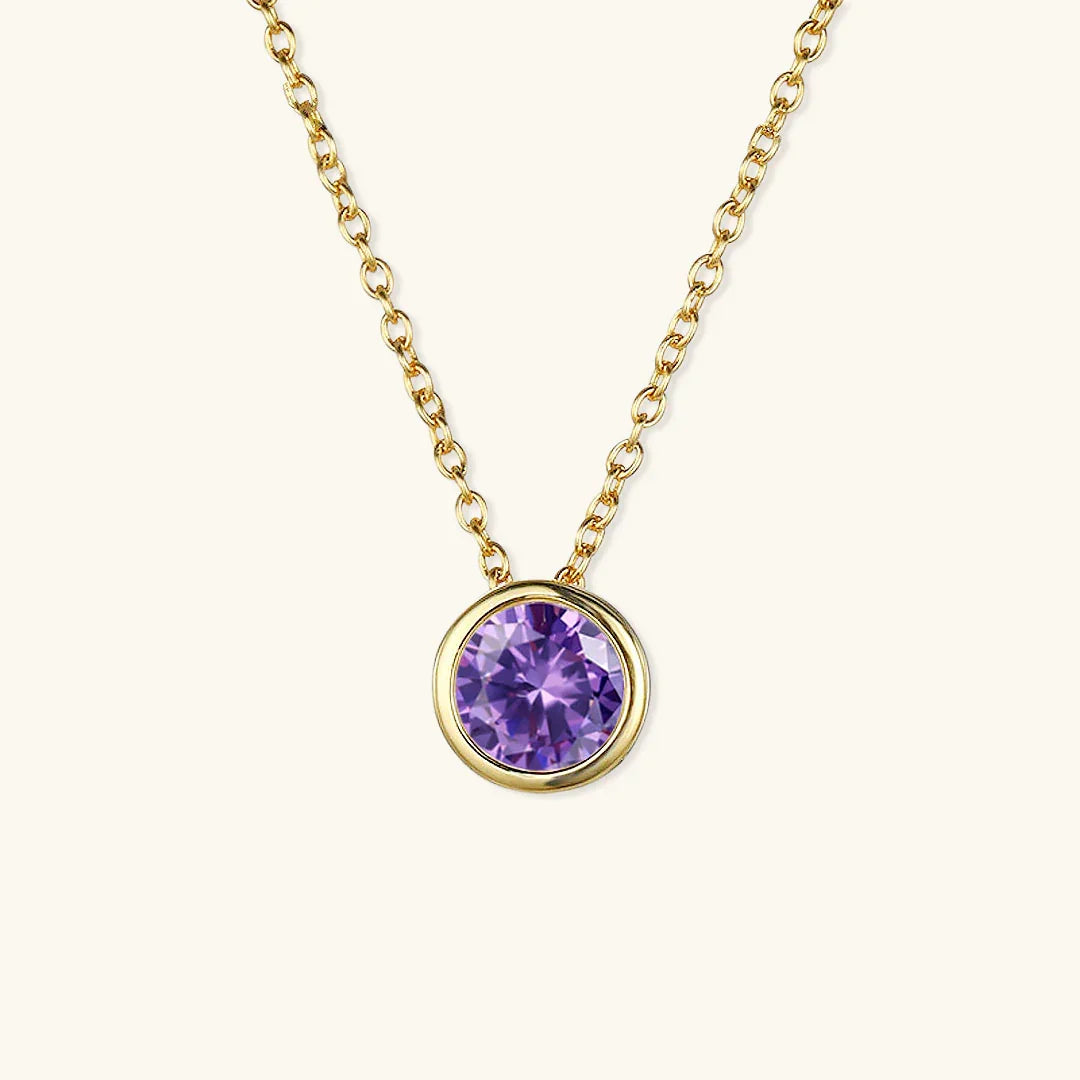 [Raffine]Amelia Birthstone Necklace