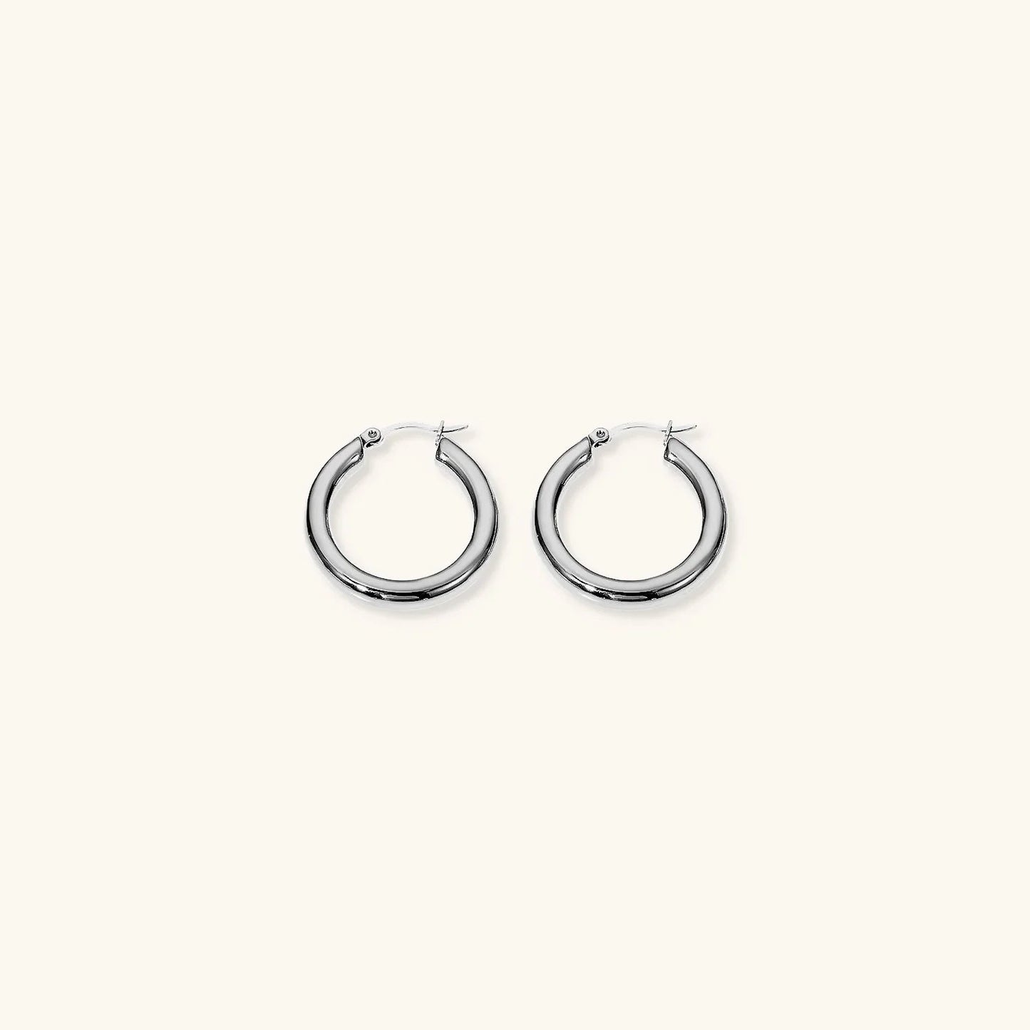 [Raffine]Wide Hoop Earrings